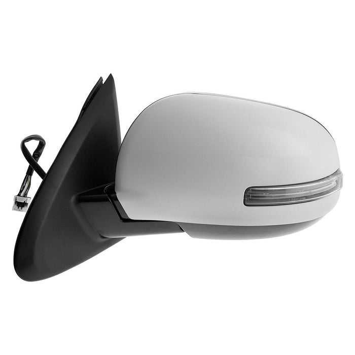 Mitsubishi Outlander Driver Side Door Mirror W/Turn Signal Lamps Pwr Folding W/Cover Assembly - MI1320152