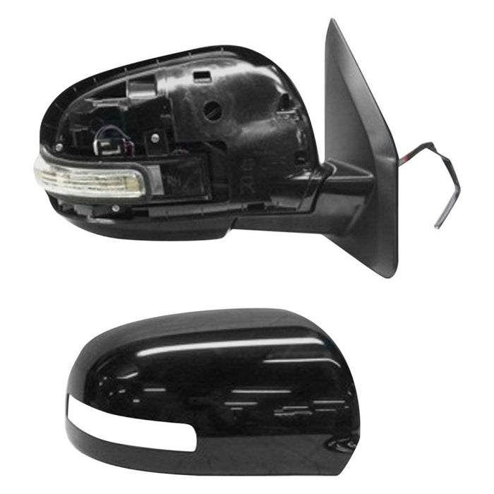 Mitsubishi Outlander Passenger Side Door Mirror Power Non-Heated W/Signal Lamp W/Cover Assembly - MI1321142