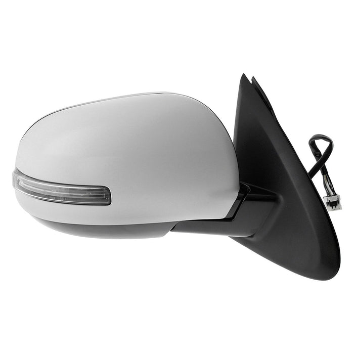 Mitsubishi Outlander Passenger Side Door Mirror W/Turn Signal Lamps Pwr Folding W/Cover Assembly - MI1321152