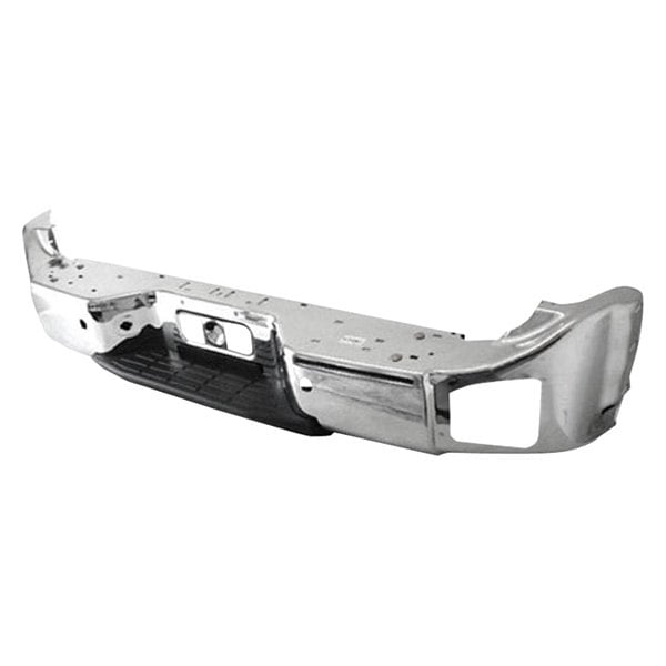 Nissan Armada/Pathfinder Armada Rear Bumper Assembly Center Bright W/Sensor Holes Ends Sold Seperatly - NI1103113