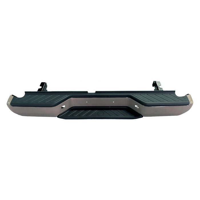 Nissan Frontier Rear Bumper Assembly W/O License Lamps Face Bar/Upper/Center Pad W/O Park - NI1103147