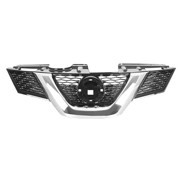 Nissan Rogue Lower Grille Painted Black With Camera Hole Korea Built - NI1200305