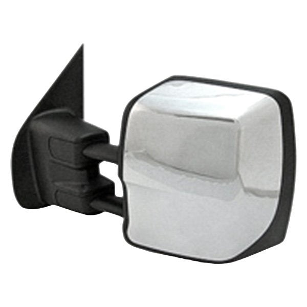 Nissan NV1500/NV2500/NV3500 Driver Side Door Mirror Power Heated W/Towing Pkg W/Chrome Cap Assembly - NI1320222