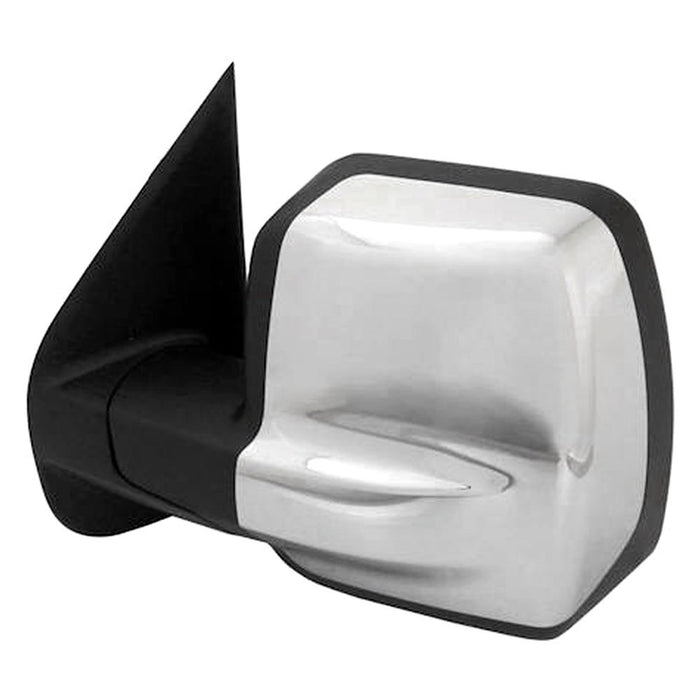 Nissan NV1500/NV2500/NV3500 SV Driver Side Door Mirror Power Heated W/O Towing Pkg W/Chrome Cap Assembly - NI1320248
