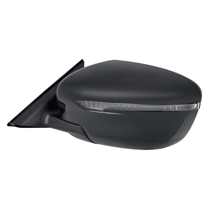 Nissan Rogue Driver Side Door Mirror Power Non-Heated W/Signal W/O Side View Camera W/Cover Assembly - NI1320254