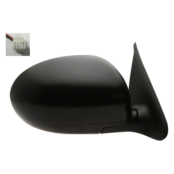 Nissan Juke Passenger Side Door Mirror To 7-11 Power W/Cover Assembly - NI1321221