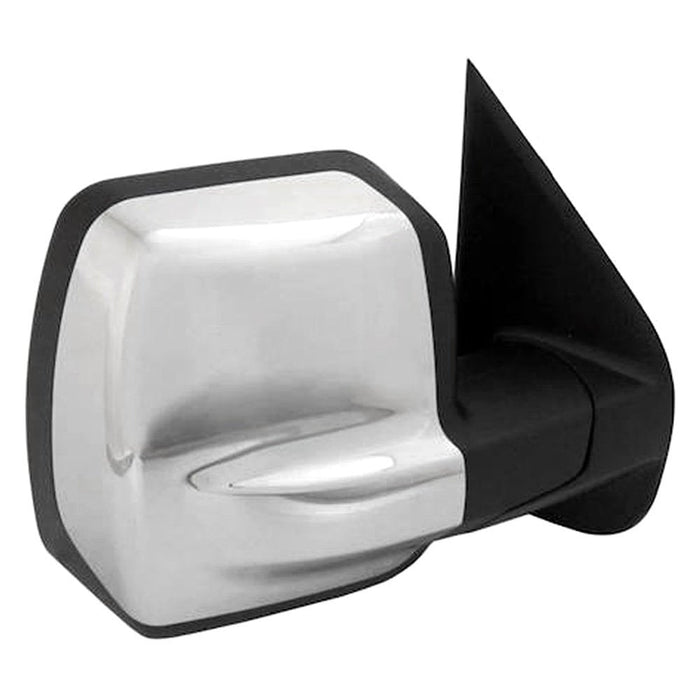 Nissan NV1500/NV2500/NV3500 SV Passenger Side Door Mirror Power Heated W/O Towing Pkg W/Chrome Cap Assembly - NI1321248