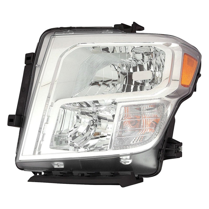 Nissan TITAN XD Driver Side Headlight Assembly Halogen Composite - NI2502250