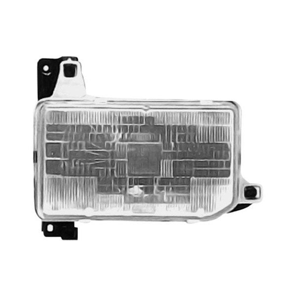 Nissan D21/Pathfinder Passenger Side Headlight Assembly Composite - NI2503104