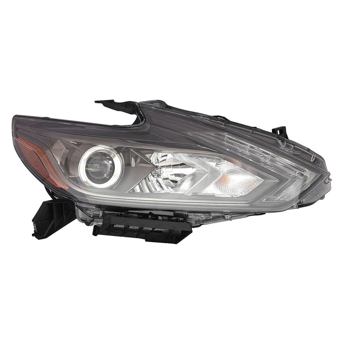 Nissan Altima Passenger Side Headlight Assembly Led W/Led Drl W/Smoke Lens Composite Sedan - NI2503243