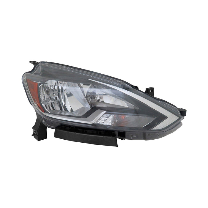 Nissan Sentra FE+S/S/SV Passenger Side Headlight Assembly Halogen Composite - NI2503244