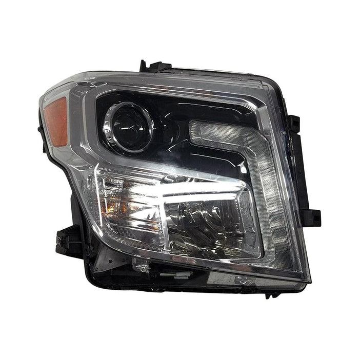 Nissan TITAN/TITAN XD Passenger Side Headlight Assembly Led W/O Midnight Special Edition Pkg Composite - NI2503251