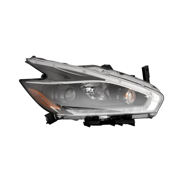 Nissan Murano Passenger Side Headlight Assembly Halogen Bezel Composite - NI2503260
