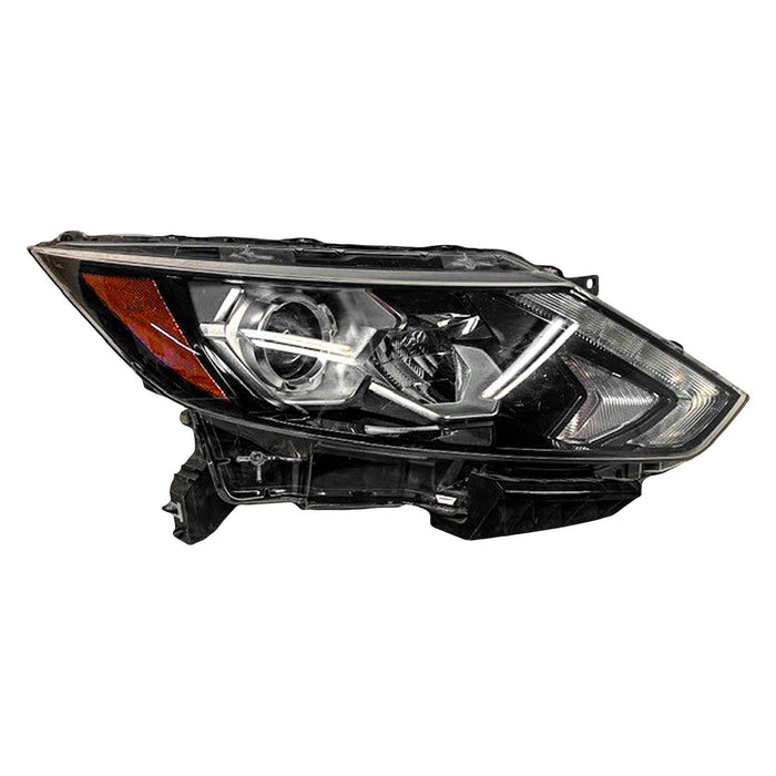 Nissan Rogue Passenger Side Headlight Assembly Led Japan Built Composite - NI2503268