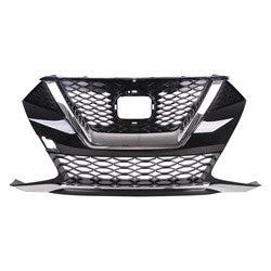 Nissan Maxima OEM Grille Painted Black With Camera Sr Model - 623109DJ0C