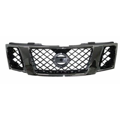 Nissan Pathfinder OEM Grille Assy Matte Black With Chrome Moulding - 62310ZS00A