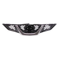 Nissan Rogue Sport OEM Grille Painted Black With Chrome Moulding Without Camera - 623106MG0A