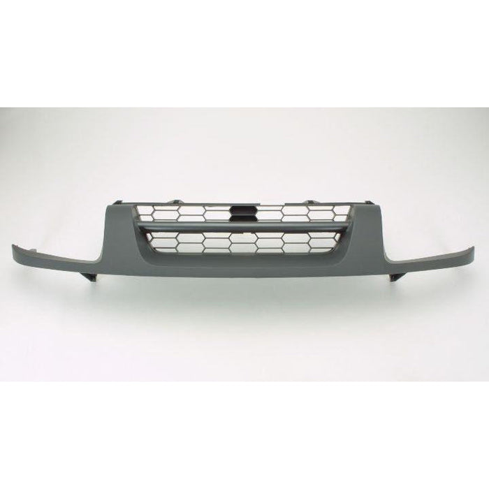 Parrilla OEM del Nissan Xterra, modelo SE, con moldura gris y negro mate - 623107Z800
