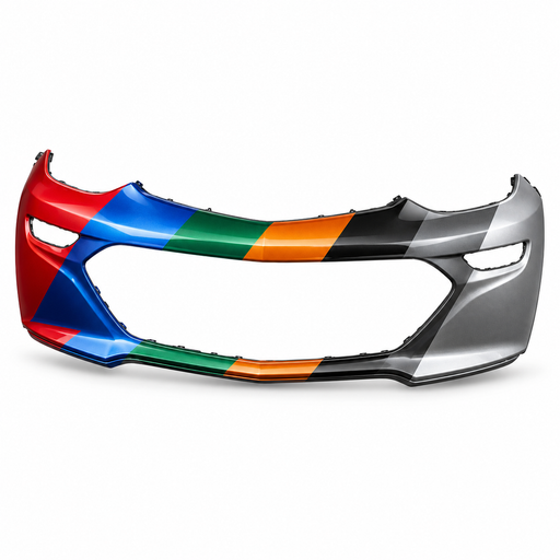 Chevrolet Bolt EV Front Bumper - GM1000A26 — painted color options. Colors shown are illustrative.