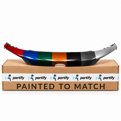 Honda Civic EX/LX/Sport/Touring Grille Insert Upper Panel Filler - HO1201105 — painted color options with Partify box. Colors shown are illustrative.
