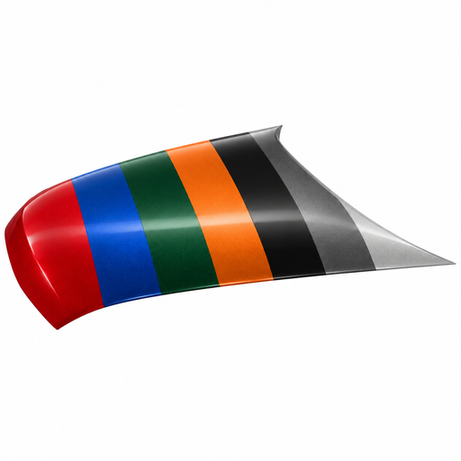 Honda Accord Coupe Hood - HO1230143 — painted color options. Colors shown are illustrative.