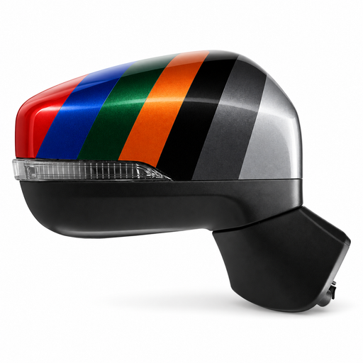 Subaru Crosstrek Passenger Side Door Mirror W/Blind Spot Detection W/Signal Lamp W/Cover Assembly - SU1321185 — painted color options. Colors shown are illustrative.