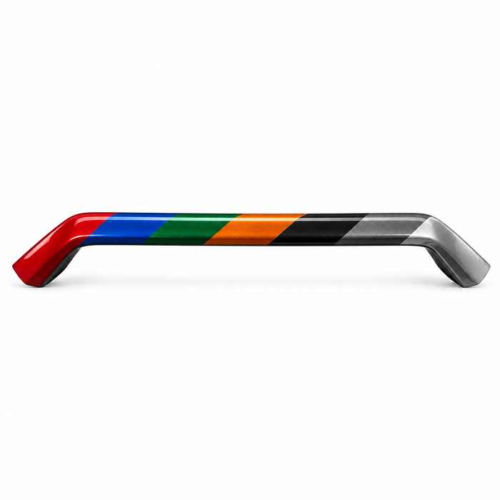 Toyota 4RUNNER Front Upper Grille Molding - TO1202102 — painted color options. Colors shown are illustrative.