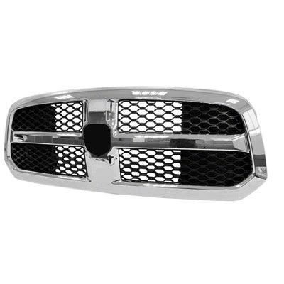 RAM Pickup RAM 1500 OEM Grille Matte Black Honeycomb With Chrome Frame - 68093446AC