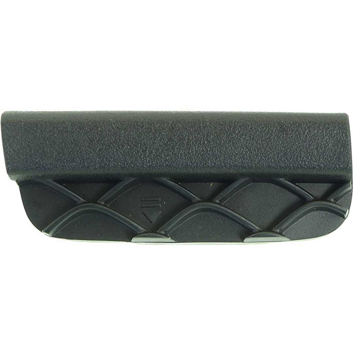 Mercedes-Benz C63 AMG Rear Tow Hook Cover W205 W/O Carbon Pkg Lower Textured - MB1129116