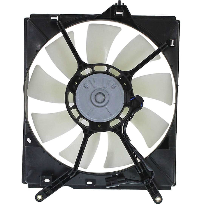 Toyota Avalon A/C Condenser Fan Assembly Includes Motor/Blade/Shroud W/Radiator Marked 0A17 Right Side - TO3113112