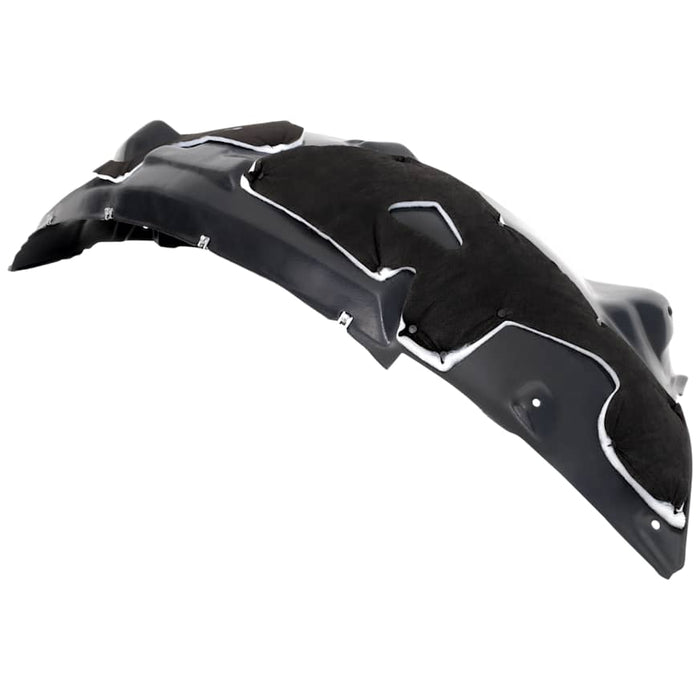 Ford F-150 King Ranch/Lariat/Limited/Platinum/Tremor Passenger Side Fender Liner Mat: Pe/Vacuum Form 3L V6 - FO1249214