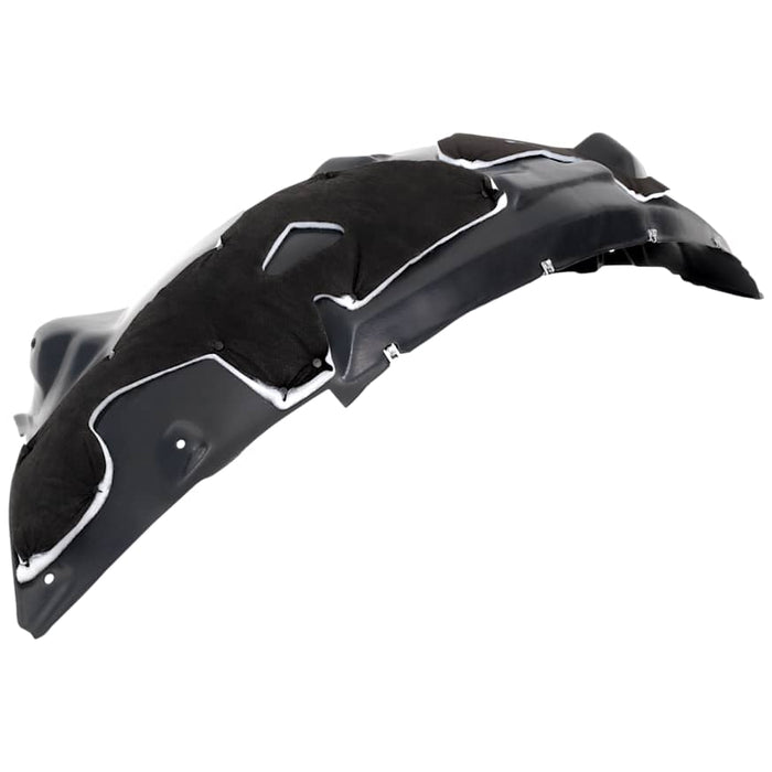 Ford F-150 King Ranch/Lariat/Limited/Platinum/Tremor Driver Side Fender Liner Mat: Pe/Vacuum Form 3L V6 - FO1248214