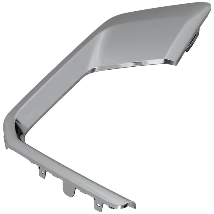 GMC Yukon/Yukon XL Front Driver Side Bumper Molding Fog Lamp Opening Trim Galvano Silver - GM1046128