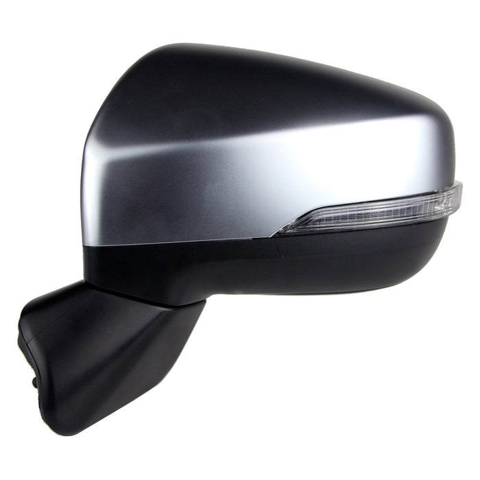 Subaru Forester Driver Side Door Mirror W/Signal Lamp W/Bsd W/Memory W/Cover Satin Chrome - SU1320173