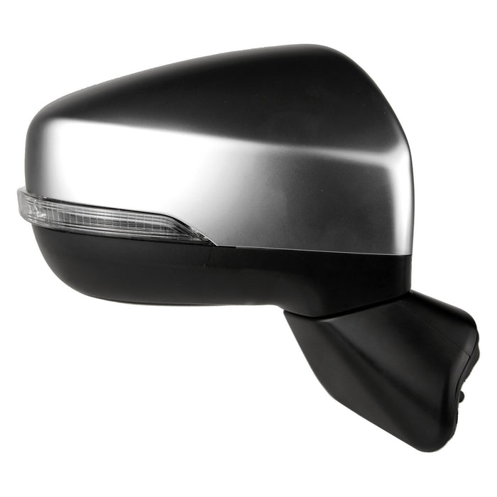 Subaru Forester Passenger Side Door Mirror W/Signal Lamp W/Bsd W/Memory W/Cover Satin Chrome - SU1321173