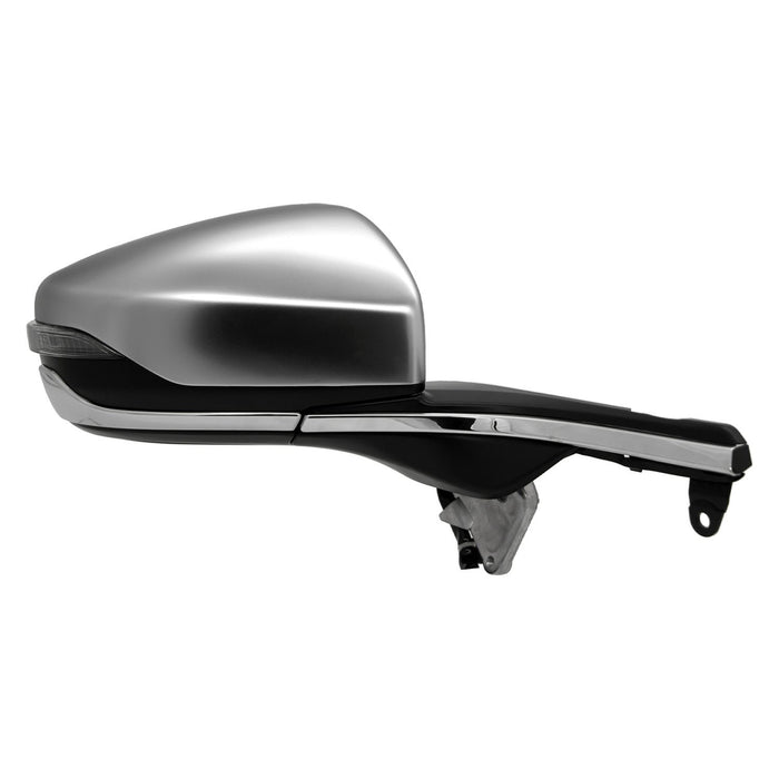Subaru Legacy/Outback Passenger Side Door Mirror Heated Pwr-Folding W/S/Lamp W/Bsd W/Memory Satin Chrome Assembly - SU1321188