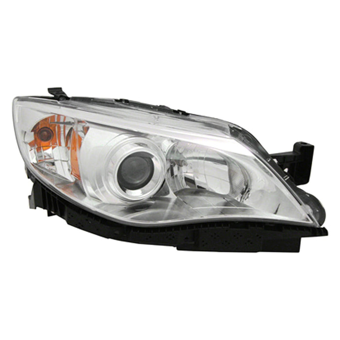 Subaru Impreza Outback Sport Passenger Side Headlight Assembly Chrome Composite - SU2503124