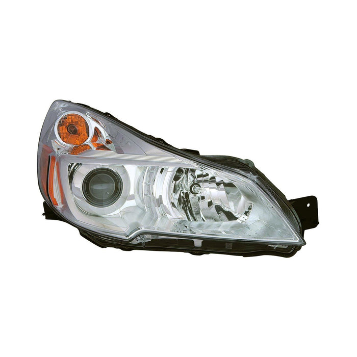 Subaru Outback Passenger Side Headlight Assembly Chrome Bezel Composite - SU2503143
