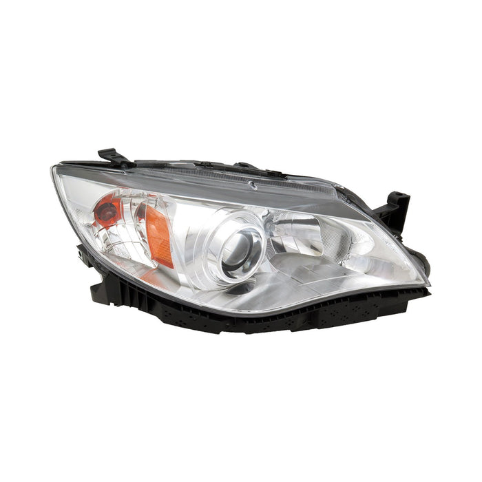 Subaru Impreza WRX/WRX Limited/WRX Premium Passenger Side Headlight Assembly Halogen From 1-12 Composite - SU2503148
