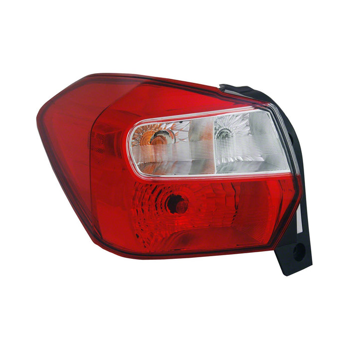 Subaru Crosstrek/Impreza/XV Crosstrek Driver Side Tail Light Housing Includes Lens Hatchback - SU2818104