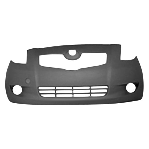 Toyota Yaris CAPA Certified Front Bumper W/O Fog Lamps 2 Door Hatchback - TO1000328C