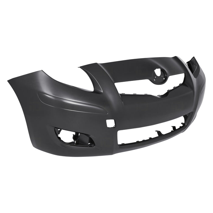 Toyota Yaris CAPA Certified Front Bumper W/Pre-Drilled Rs Spoiler Holes Hatchback - TO1000395C