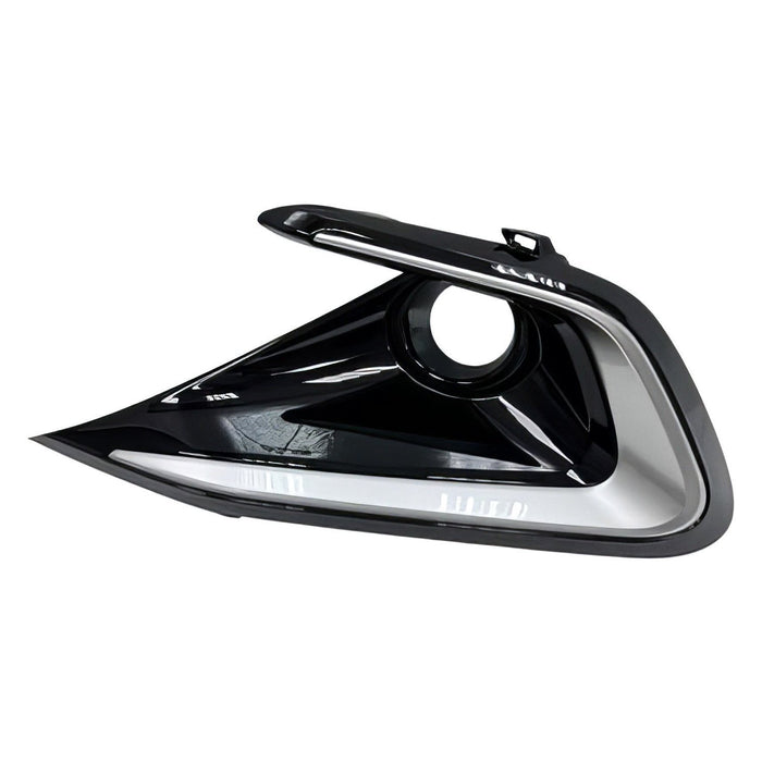 Toyota Corolla Base/SE/XSE/SE/XSE/SE/XSE Front Driver Side Bumper Insert Fog Lamp Bezel For Use W/Fog Lamps Hatchback - TO1038276