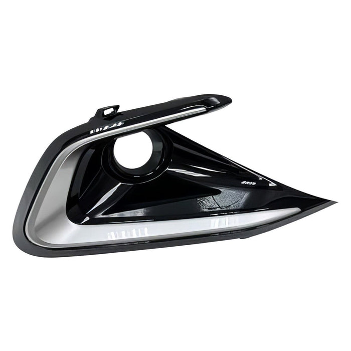 Toyota Corolla Base/SE/XSE/SE/XSE/SE/XSE Front Passenger Side Bumper Insert Fog Lamp Bezel For Use W/Fog Lamps Hatchback - TO1039276