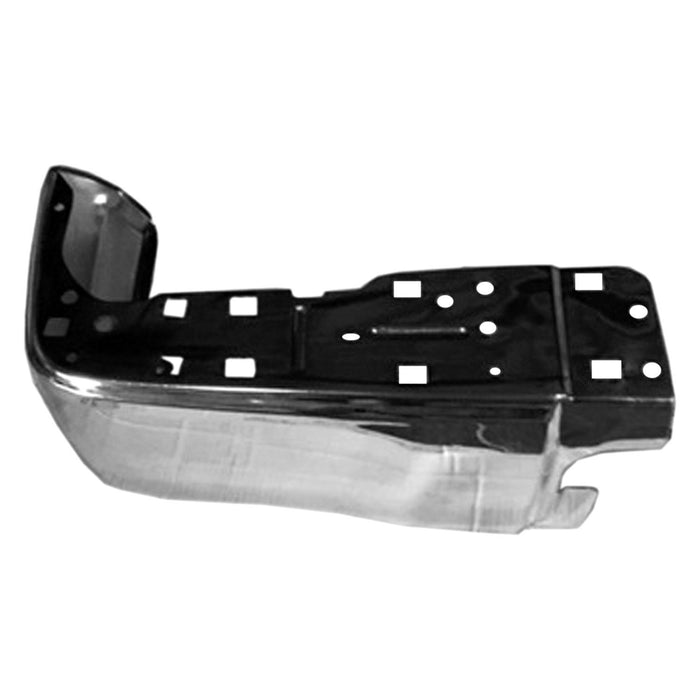 Toyota Tundra Rear Driver Side Outer Bumper Extension W/O Parking Assist Chrome - TO1104123