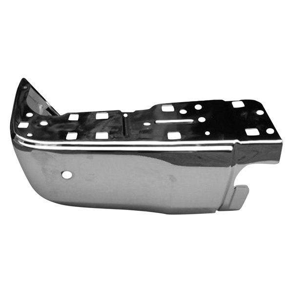 Toyota Tundra Rear Passenger Side Outer Bumper Extension W/Parking Assist Chrome - TO1105124