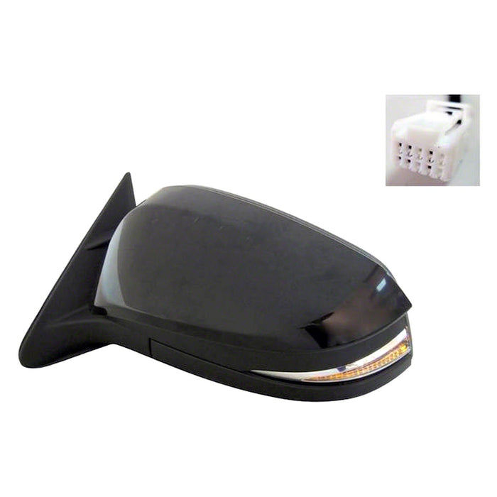Toyota Highlander Driver Side Door Mirror W/O Blind Spot Detection W/Cover - TO1320317