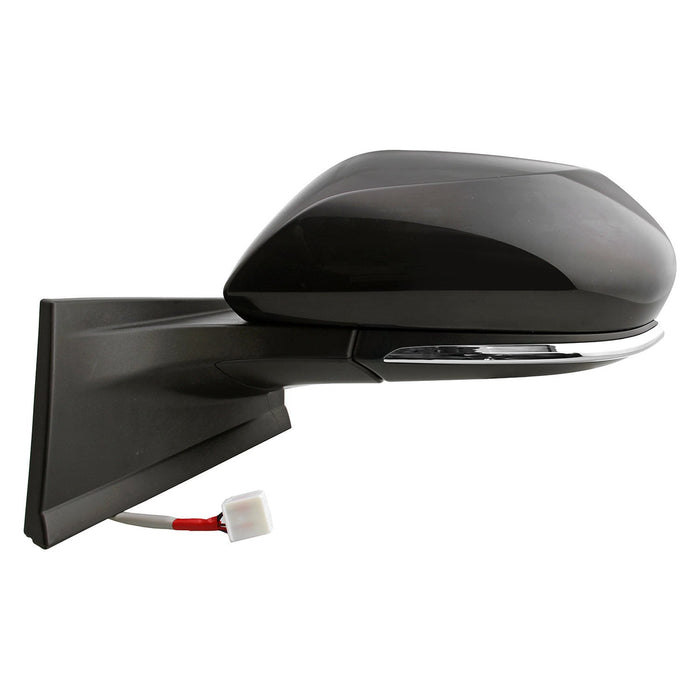 Toyota Prius/Prius Prime Driver Side Door Mirror W/O Blind Spot Detection W/Cover Matte Assembly - TO1320354