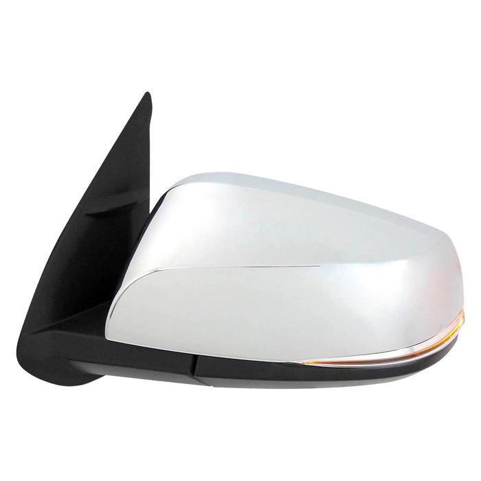 Toyota Tacoma Driver Side Door Mirror W/Blind Spot Detection W/Signal Lamps W/Cover Chrome - TO1320360