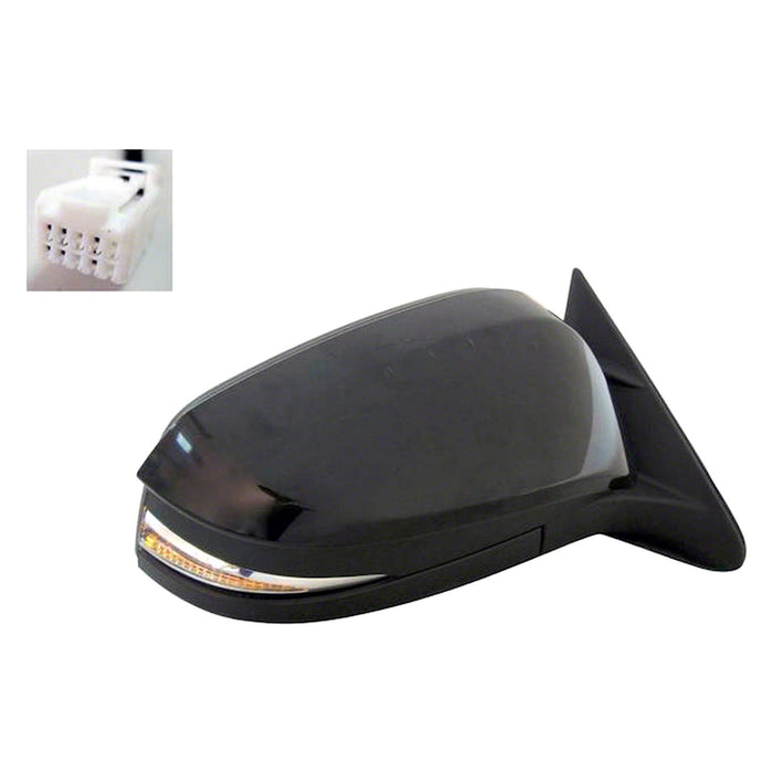Toyota Highlander Passenger Side Door Mirror W/O Blind Spot Detection W/Cover - TO1321317